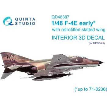 Plastikový model 1/48 F-4E early with slatted wing 3D-Print&colour.