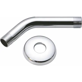 Tyč na sprchový závěs SHORTY, rameno pevné sprchy, délka 142mm, kovové