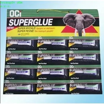 Kancelářské lepidlo Lepidlo OCI 3g vteřinové lepidlo