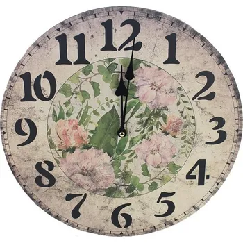 Hodiny Hodiny pr. 34cm - KVĚTINY 355218