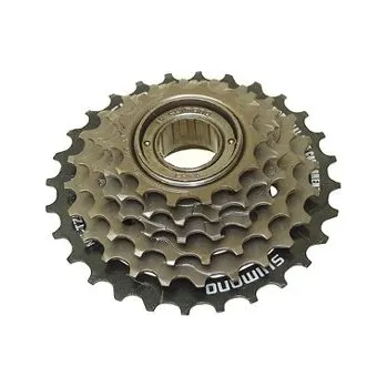 Kazeta přesmyku 6-kolo Shimano MF-TZ500 MTB 14-28 hnědé/černé