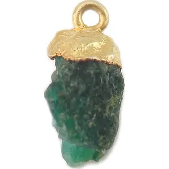 Přívěsek Pozlacený přívěsek se surovým Silimanitem