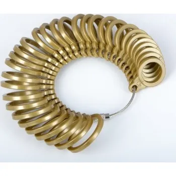 Prsten Kroužky na měření velikosti prstenu plastové