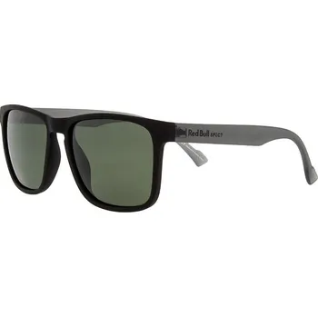 Sluneční brýle brýle Red Bull SPECT Leap-004P - Matt Black Rubber/Green/Polarized one size