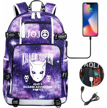 Sportovní batoh Unisex batoh s USB - 006