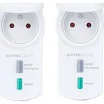 EXTOL LIGHT 43803 zásuvka dálkově ovládaná, venkovní IP44, 2ks, rozšiřující sada, IP44, dosah 30m