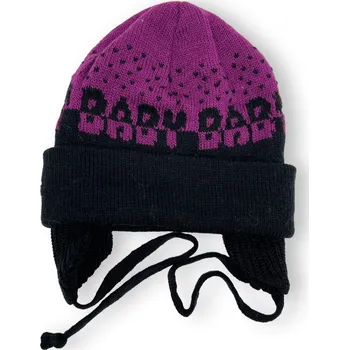 Čepice Fashion Dívčí fialová jarní čepice 02 Barva: Fialová