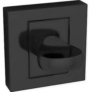 Dveřní kování Kuchinox QUBIK II rozeta WC černá