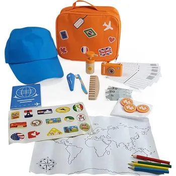 kreativní sada Bigjigs Toys Prázdninový kufřík