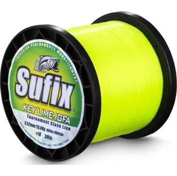 Monofilní Vlasec Sufix Key Lime IGFA 1,10mm 60kg 900m