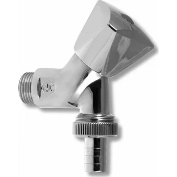 Ventil Novaservis Pračkový šikmý ventil se zpětnou klapkou 1/2˝x3/4˝