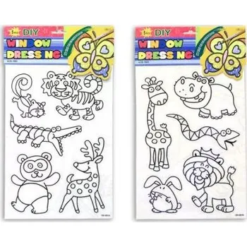 Speciální výtvarná barva Předloha k barvám na sklo ANDĚL 1554 vyvýšená kontura 48