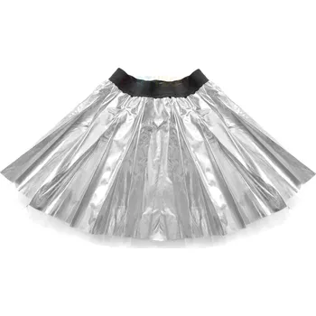 Karnevalový doplněk Stříbrná sukně pro anděla 28 cm