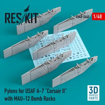 Plastikový model 1/48 Pylons for USAF A-7 'Corsair II' w/ MAU-12