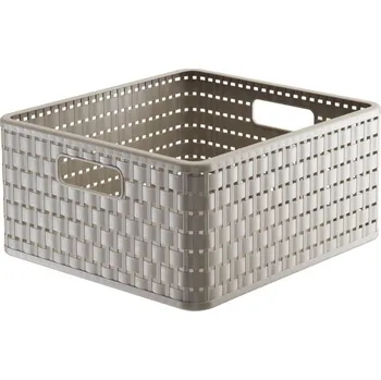 Úložný box Rotho Country čtvercový box 14 l