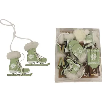 Vánoce Vánoční ozdoby, 6 ks D4629-15