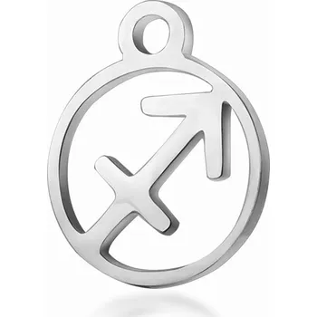 Šperk Šperky4U Drobný kulatý ocelový přívěšek - znamení horoskopu - OK1164-09