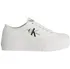 Dámské tenisky Calvin Klein Flatform+ Cupsole Low TXT YW0YW01033-01T, 41