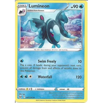 Sběratelská karetní hra Pokémon karta Lumineon 041/196 - Lost Origin