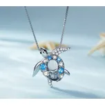 For Silver Náhrdelník Želva se zirkony - Stříbro 925