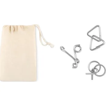 Samolepící bloček Sada hlavolamů Threenats