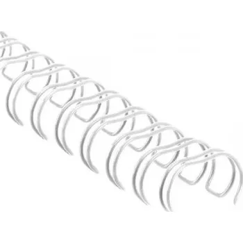 Vázací hřbet Drátěné kroužkové hřbety, 2:1, 32 mm - bílé