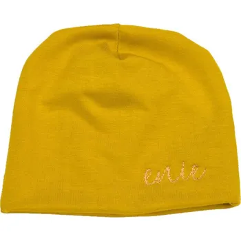 Čepice ENIE BABY dětská čepice Karamel 6-9m