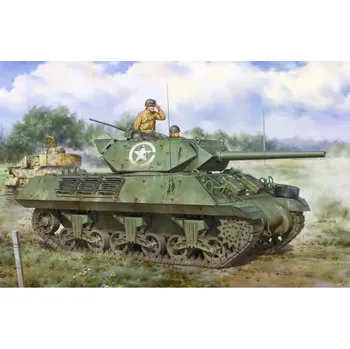 Plastikový model ANDYS HHQ 1/16 U.S. M10 Tank Destroyer "Wolverine"