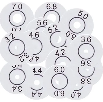 Pohybové čidlo ESSER 801551 Redukční samolepka 2,0 mm, balení 10ks