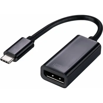 Elektrokoloběžka C-TECH Adaptér Type-C na Displayport, M/F, 15cm