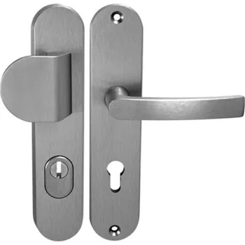 Dveřní kování MP KOVÁNÍ AXA - BETA2 PLUS Provedení: klika - klika, Povrch: F6 - Inox elox, Rozteč: 92 mm