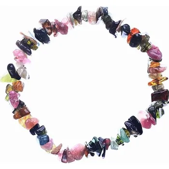 Náramek Turmalín multicolor náramek sekaný