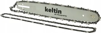 Pilová lišta Keltin K02410 vodící lišta + 2 řetězy