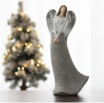 Vánoce Dekorace anděl X3436-21