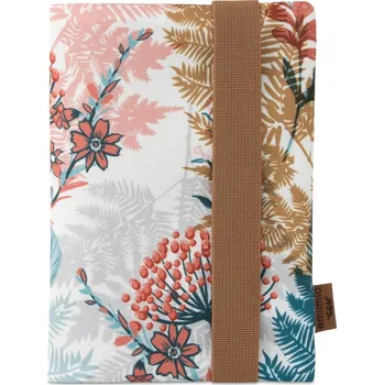 Obal na doklad Obal na očkovací průkaz / barevné kapradí