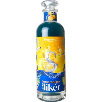 Likér Destilérka Svach (Svachovka) Svachovka BLUE Pomerančový likér 20% 0,5l
