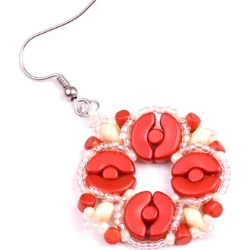 Korálek Náušnice Nestoros č. 1460 - stavebnice