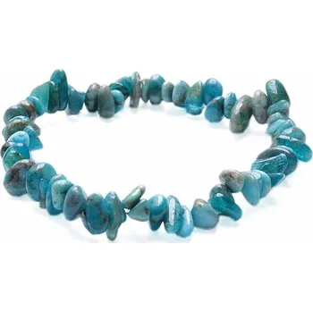 Náramek Apatit náramek sekaný obvod cca 17 až 23 cm