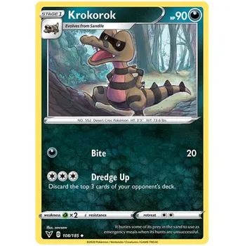 Karetní hra Pokémon TCG Krokorok 108/185