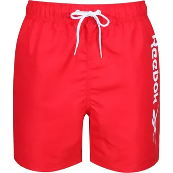 Pánské plavky Reebok Mens Swim Shorts Yestin Red S