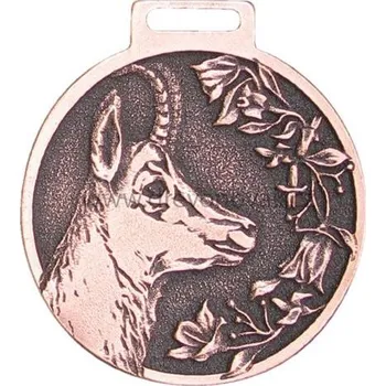Medaile podle hodnocení CIC kamzík č.848 - bronzová medaile kamzík