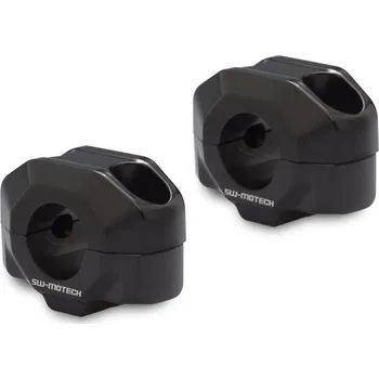 Řídítka Zvýšení řidítek o 15 mm, pro řídítka Ø 22 mm ,černé SW-Motech