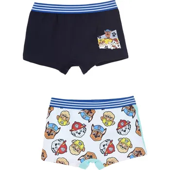 Sada chlapeckých boxerek - Paw Patrol - černo-bílá Velikost: 116/128