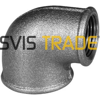 Fitinka ČERNÉ KOLENO REDUKOVANÉ 6/4" X 1" 090 FF