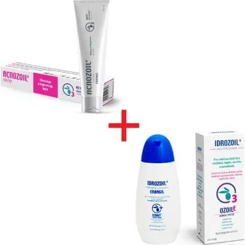 Léčba akné Ozonidy - Sada na akné ACNOZOIL + IDROZOIL 190 ml