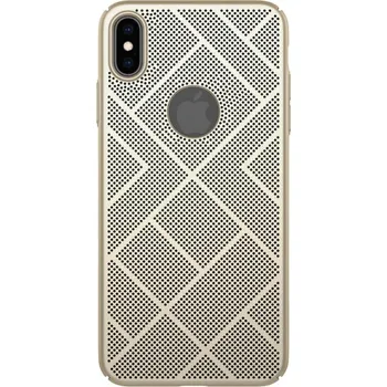 Pouzdro na mobilní telefon Zadní kryt Nillkin Air Case pro Apple iPhone XS Max, zlatá