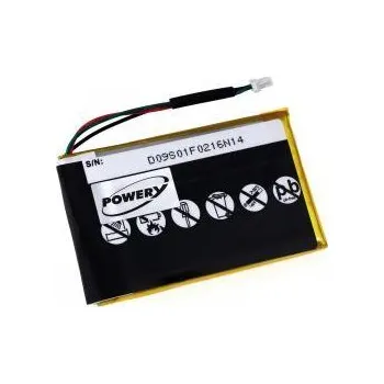 Baterie GPS-baterie Garmin Nüvi 285 3,7V 1250mAh