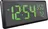JVD Digital Wall Clock DH308.2, černé/zelená čísla