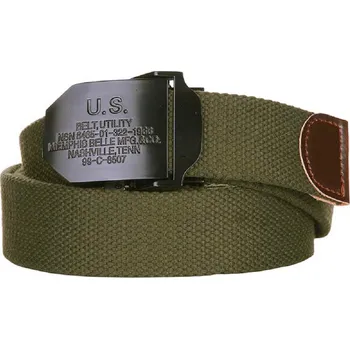 Opasek 101INC Opasek FOSTEX® US STYLE 3,5cm zelená