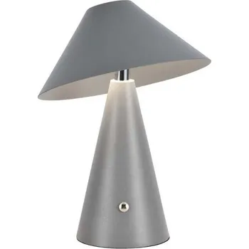 Lampička LED nabíjecí stolní lampička šedá, 3W, 200lm, IP20, 3v1